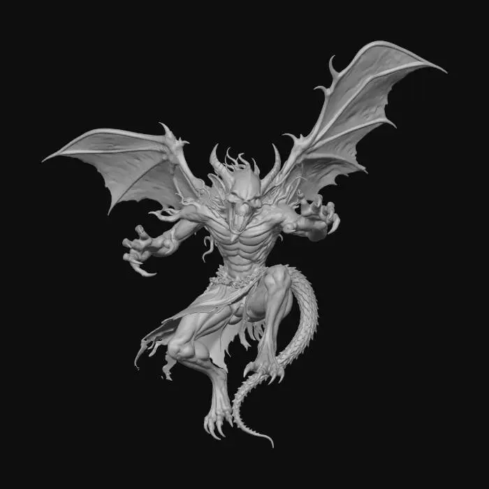 3D model for Demon of the Abyss