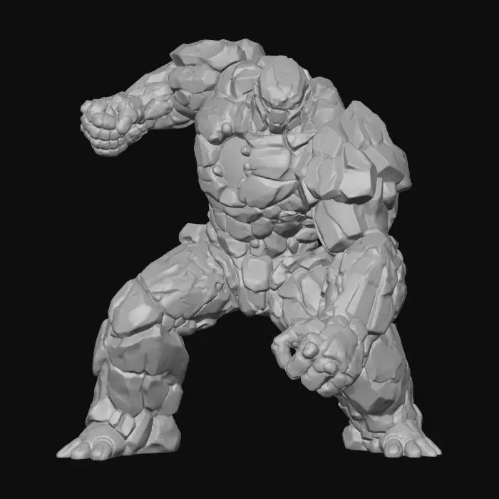 3D model for Blue Runic Stone Golem