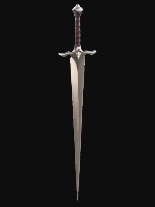 3D model for Elegant ceremonial dagger