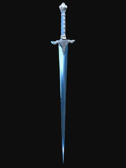 3D model for Elegant ceremonial dagger