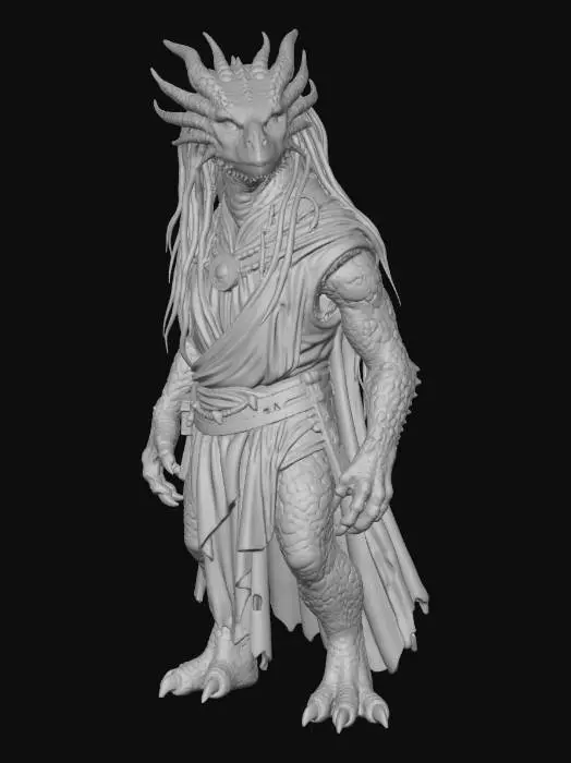 3D model for Dragon Mystic
