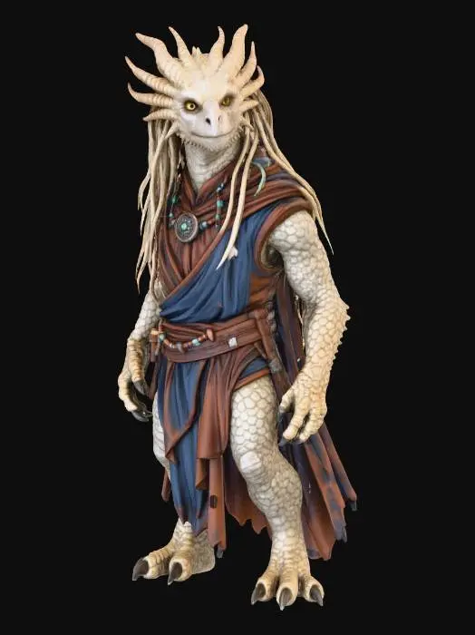 3D model for Dragon Mystic