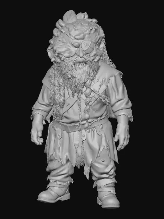 3D model for Forest Warrior