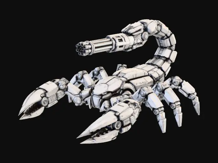 3D model for Scorpion Sentinel