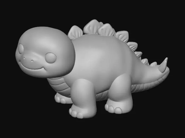 3D model for Dino Buddy Stegosaurus