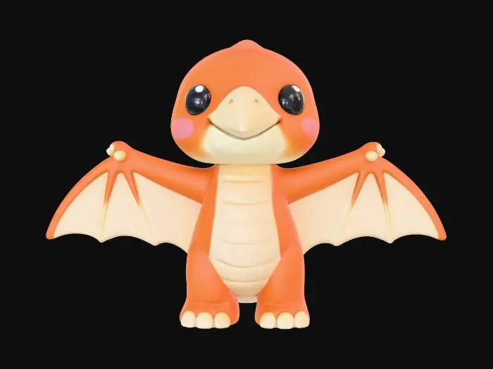 3D model for Dino Buddy Pterodactyl
