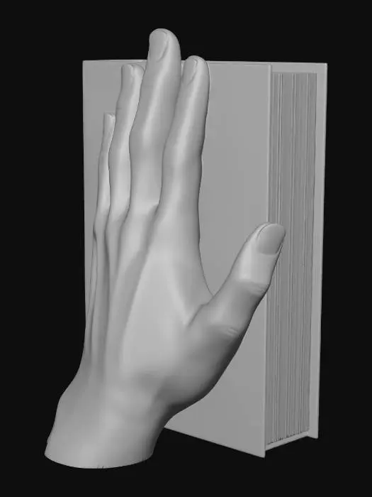 3D model for Bookend Hand