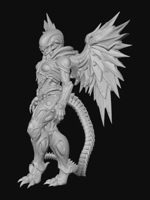 3D model for Xenomorph Angel
