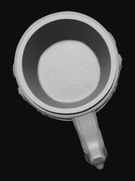 3D model for Nordic Carved Mug