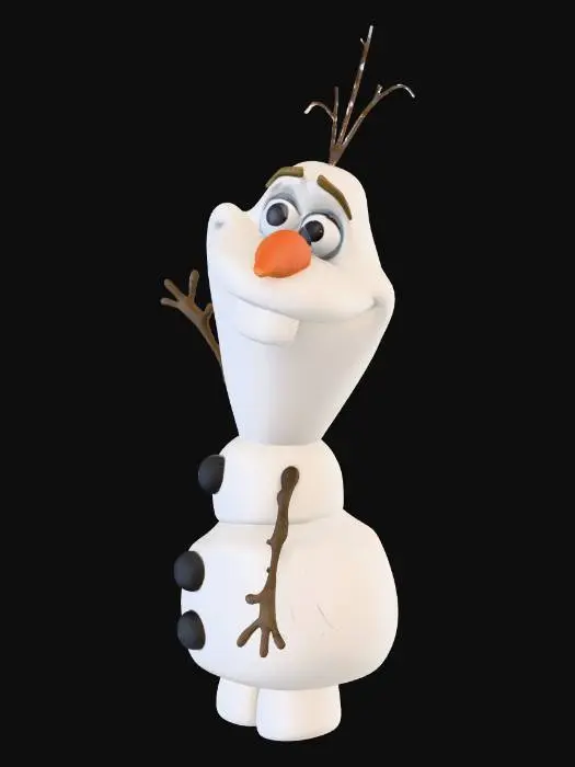 3D model for Olaf