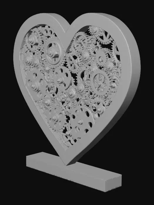 3D model for Clockwork Heart