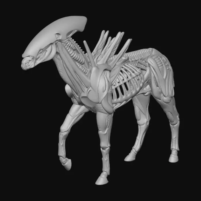 3D model for XenomorphHorse