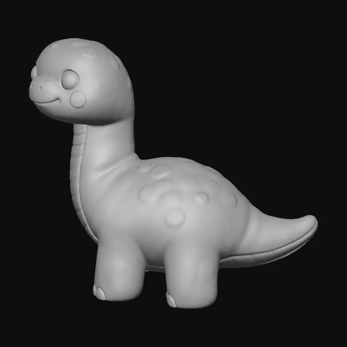 3D model for Dino Buddy Brontosaurus