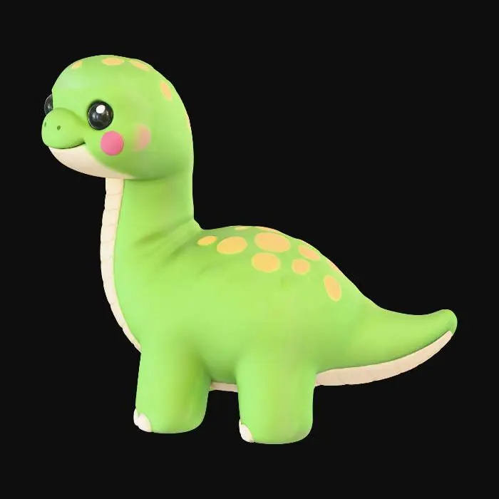 3D model for Dino Buddy Brontosaurus