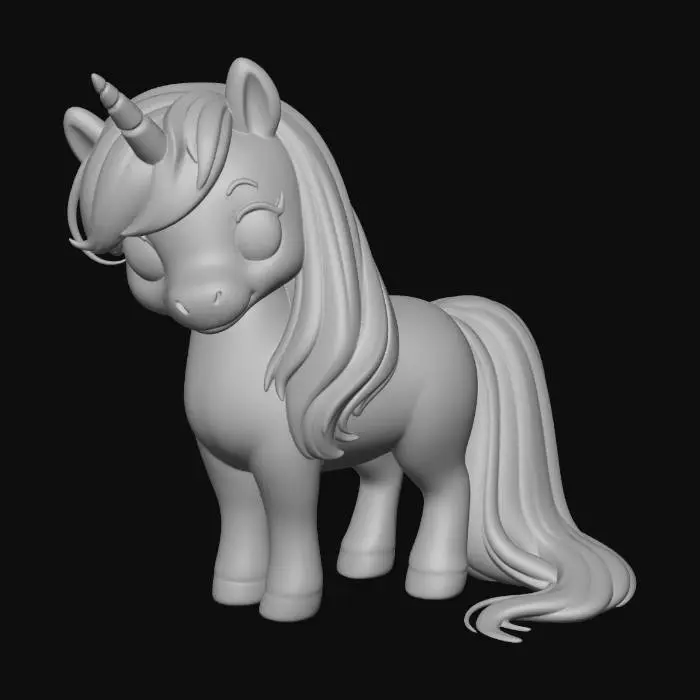 3D model for Pastel Dream Unicorn