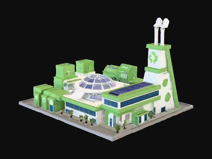 3D model for Eco Innovation Hub