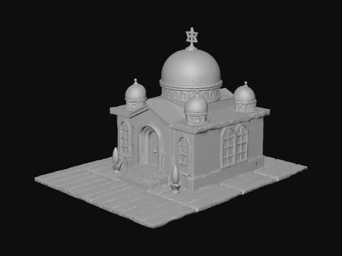 3D model for Synagogue Model