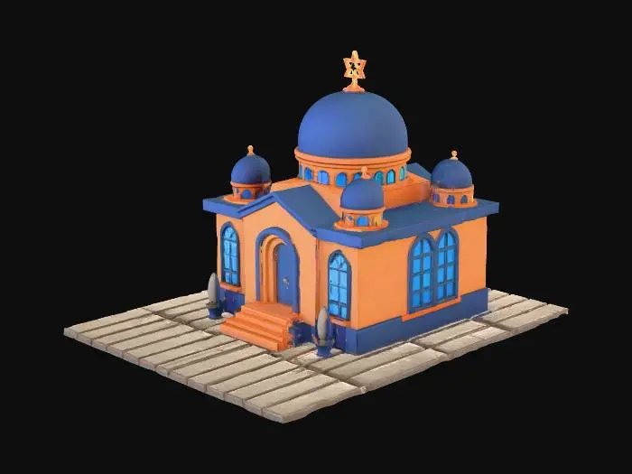 3D model for Synagogue Model
