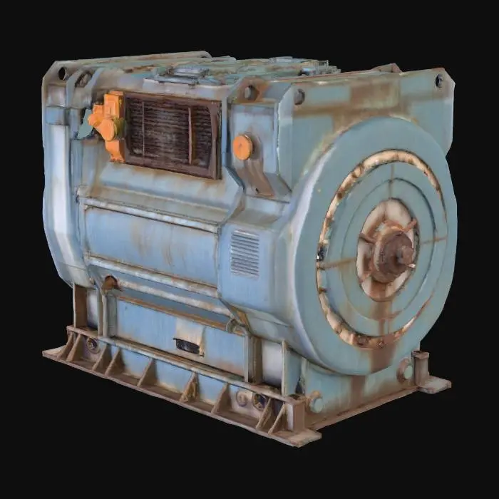3D model for Industrial Generator