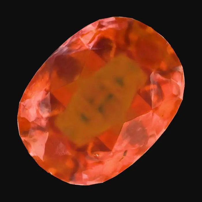 3D model for Red gemstone, garnet