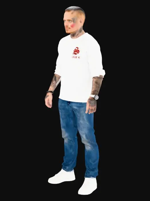 3D model for skurkfadern