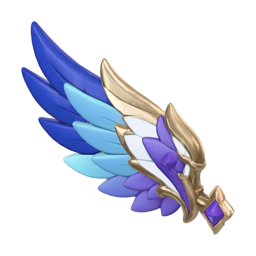 Meshy_AI_Crimson_Phoenix_Wing_0622210232_texture - Uv 3D model, vytvořený pomocí AI