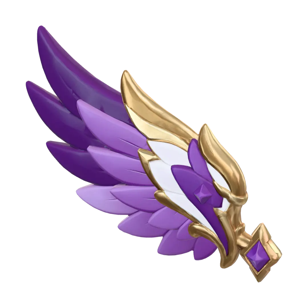 Meshy_AI_Crimson_Phoenix_Wing_0622210232_texture - Uv 3D model, vytvořený pomocí AI