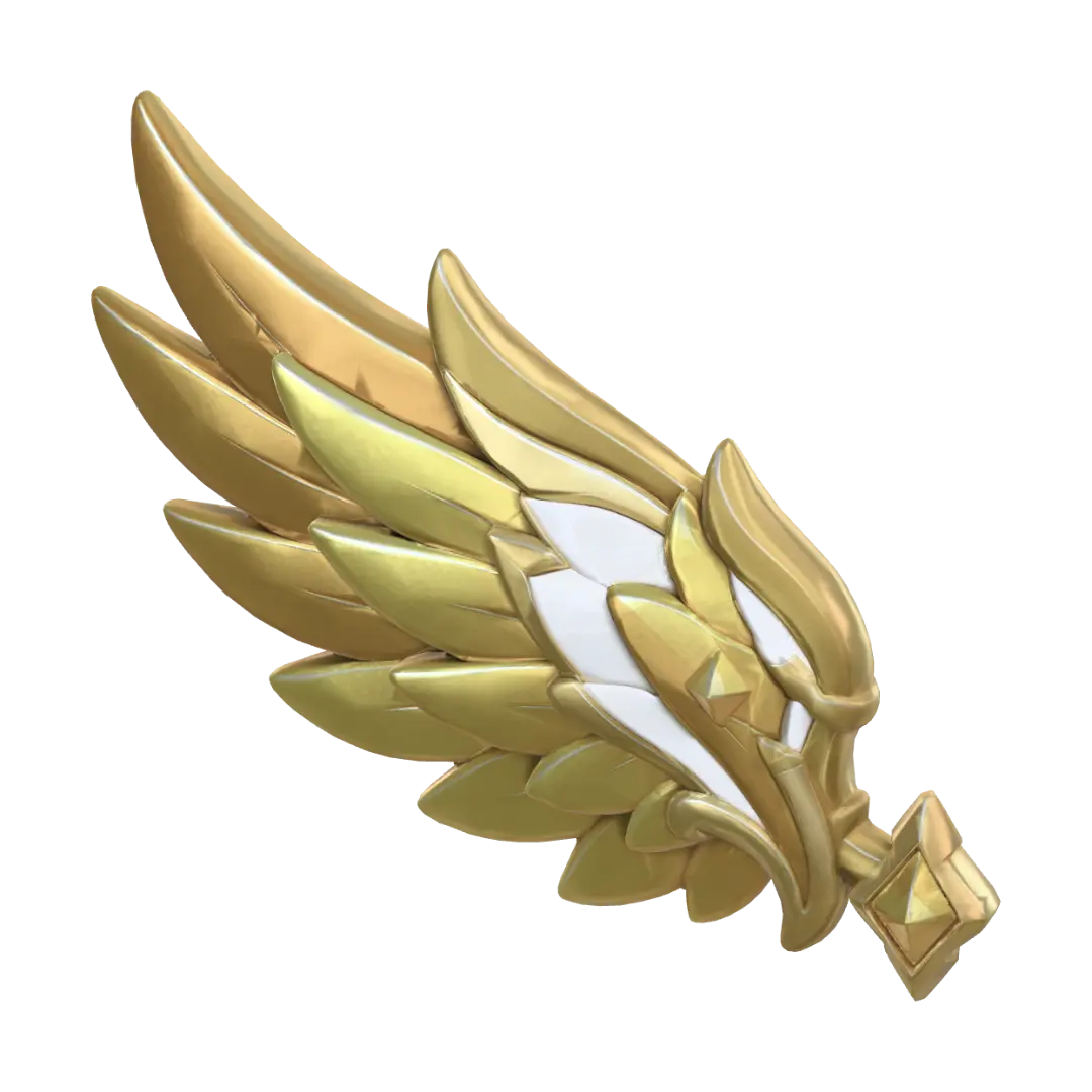 Meshy_AI_Crimson_Phoenix_Wing_0622210232_texture - Uv 3D model, vytvořený pomocí AI