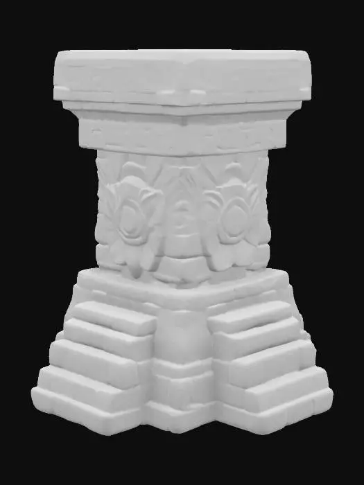 3D model for Aztec Pillar