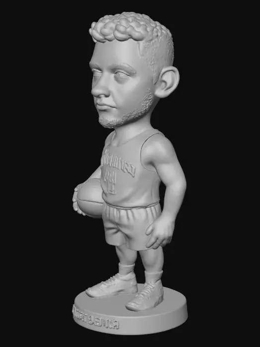 3D model for Basketball Bobblehead
