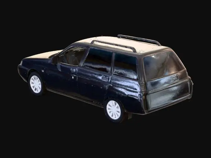 3D model for Wagon in the Garden