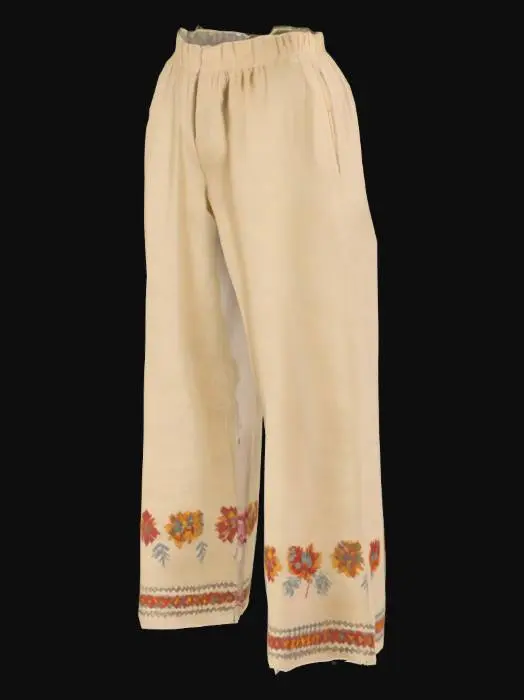 3D model for славянские этнические штаны льняные