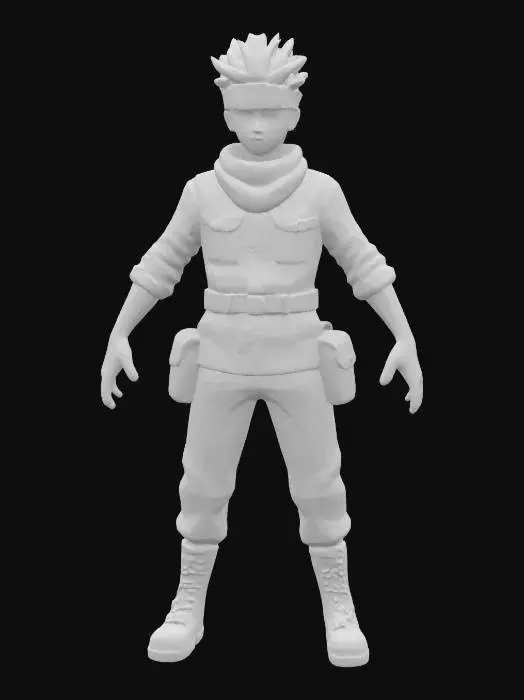 3D model for Young Forest Shinobi