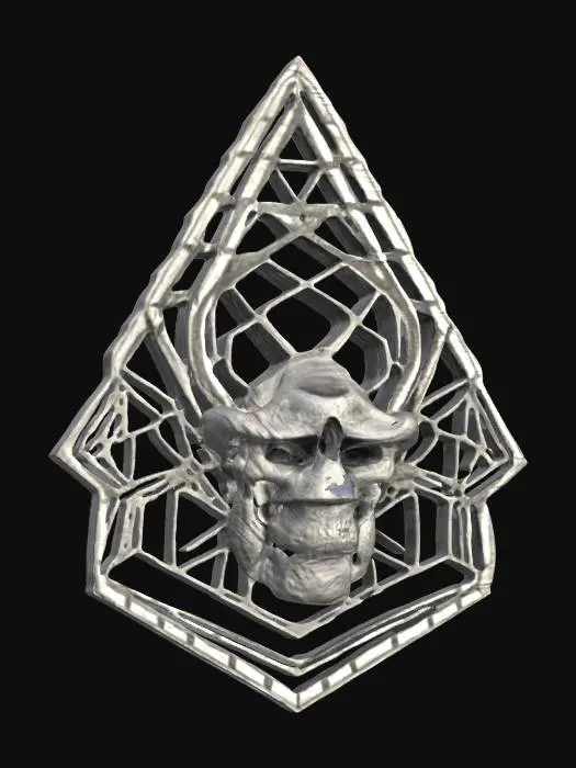 3D model for Geometric Skull Visage