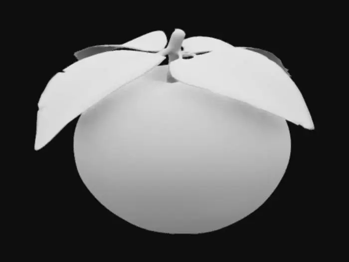 3D model for Mandarina, Realista, Fruta