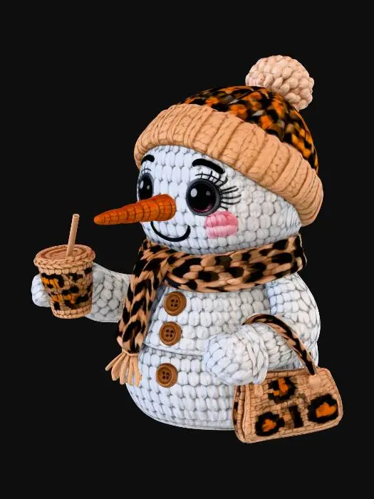 3D model for Cozy Snowman