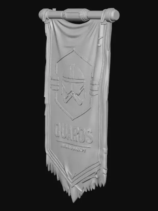 3D model for Guards Banner