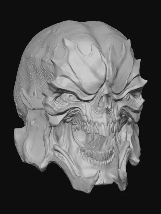 3D model for Doom Hell Knight