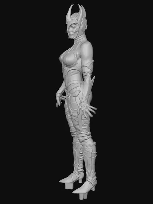 3D model for Enchanted Warrior