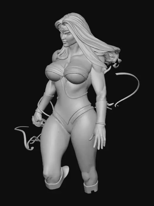 3D model for Warrior of Justice