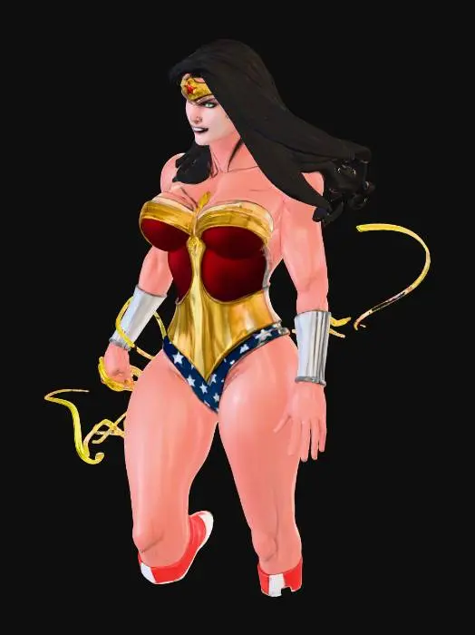 3D model for Warrior of Justice