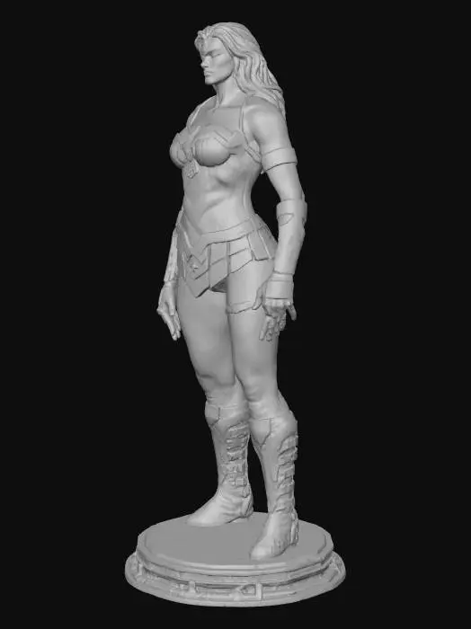 3D model for Warrior Princess