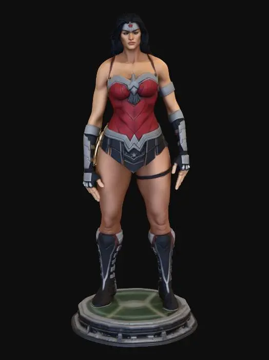 3D model for Warrior Princess