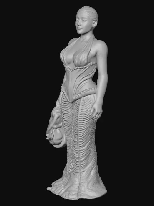 3D model for Glamorous Evening.