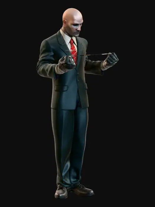 3D model for Assassin in Suit