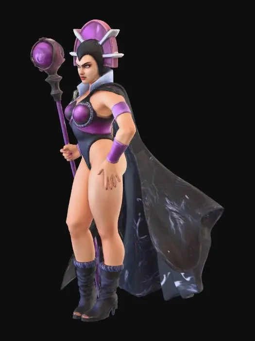 3D model for Sorceress_of_the_Stor_1205131258_generate