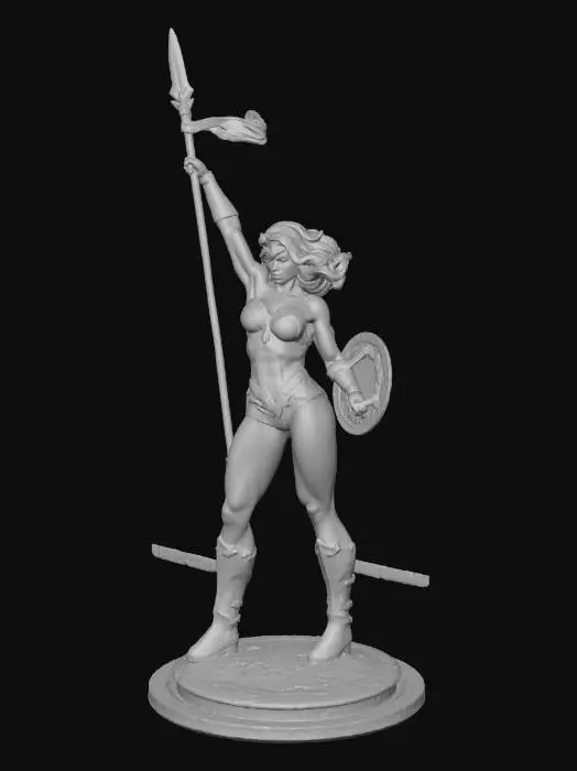 3D model for Wonder Woman