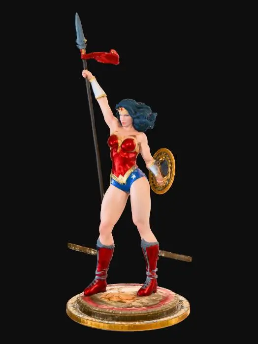 3D model for Wonder Woman