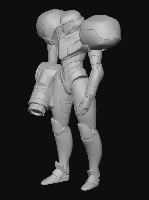 3D model for Metroid Samus