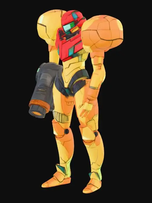 3D model for Metroid Samus